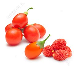 Goji berry isolated