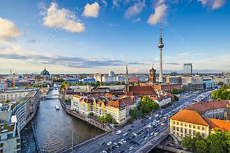 Berlin, germany Skyline