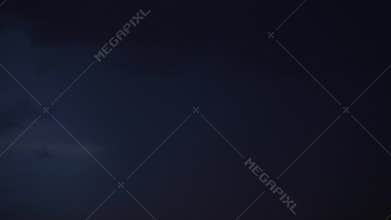 Storm and lightning.