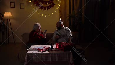 Husband and wife celebrate birthday