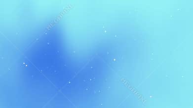 Blue green gradient background with glowing particles