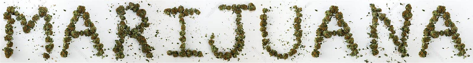 Marijuana Spelled With Marijuana