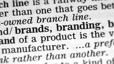 Dictionary Definition - Brand
