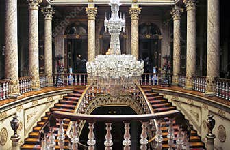 Dolmabahce stairs