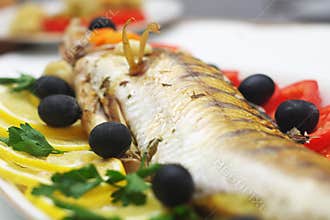 Baked fish