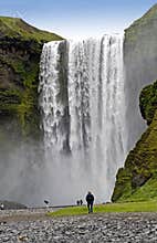 Waterfall Skogafoss
