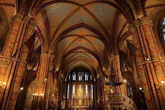 The Church of Our Lady of Buda Castle, a church named for King Matthias