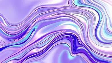 Abstract purple fluid motion, vibrant swirls, artistic background, modern design stock footage generative AI