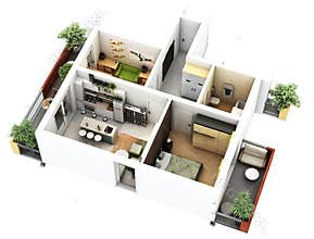 3d floor plan