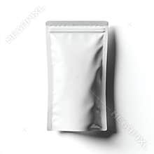 Blank Foil Pouch Mockup