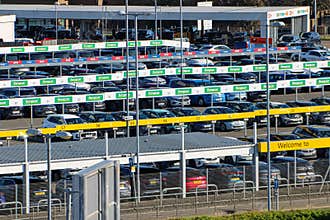 Various Car Rental Companies at Edinburgh Airport