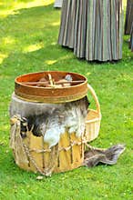 Ancient latvian drums