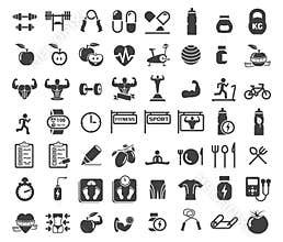 Health and Fitness icons