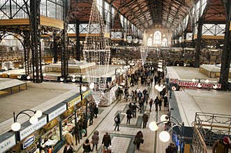 Christmas Shopping At Great Market Hall