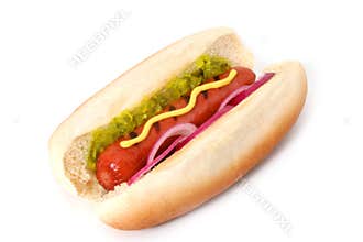 Grilled Hot Dog