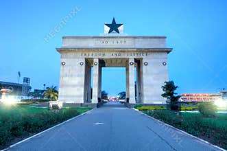 Independence Arch, Accra, Ghana