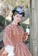 Civil war era woman