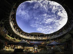 Tulou building in Fujian