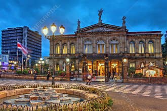 National Theatre of Costa Rica in San Jose