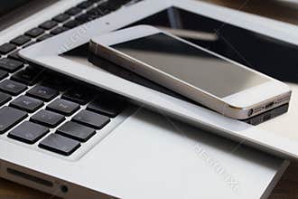 Set of modern computer devices