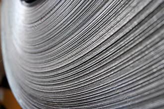 Steel Coil Close-Up