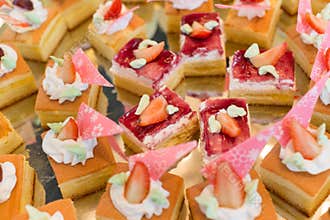 Catering food