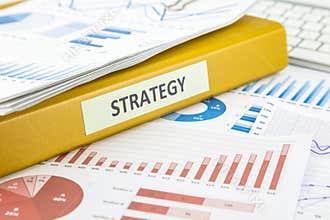 Business plan marketing strategy with graph analysis
