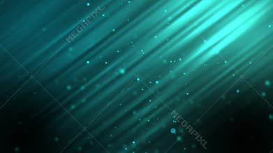 4K Teal Blue Volumetric Light Rays Motion Background
