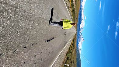 Road to El Chalten in Argentina