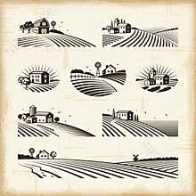 Retro landscapes