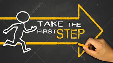 take the first step