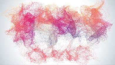 From 2014 to 2015. Happy New Year 2015 colorful