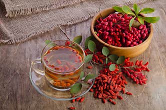 Goji fresh antioxidant tea