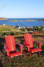 Historic town of Trinity, Newfoundland, Canada