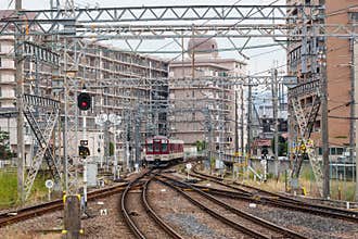 Changing railway tracks