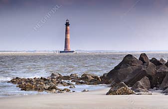Morris Island Lighthouse Charleston South Carolina