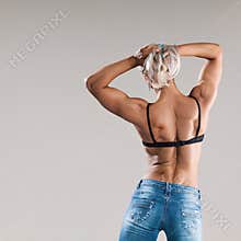 Athletic young woman