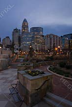 Colorful Charlotte Skyline 2