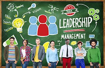 Diversity Casual People Leadership Management Team