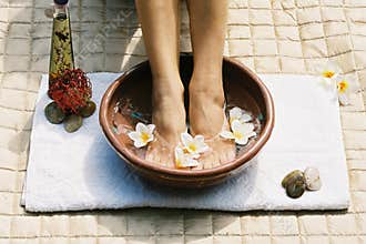 Aromatherapy footsoak