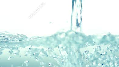 Casting of Water Splashing