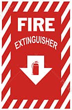 Fire Extinguisher Sign