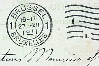 Brussel stamp