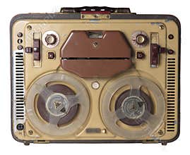 Old tape-recorder