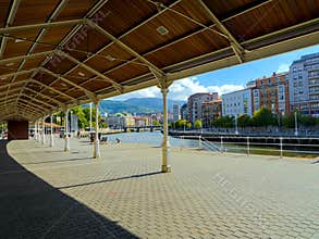 City of Bilbao on a sunny day