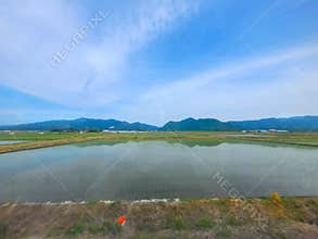 Traveling through rural Japan