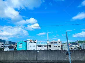 A small town in Japan