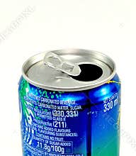 A beverage can