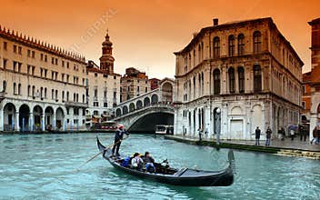 Gondola on Canal Grande