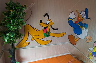 Walt Disney cartoon characters